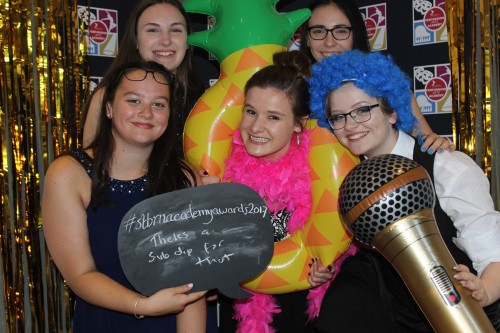 Students enjoy the awards