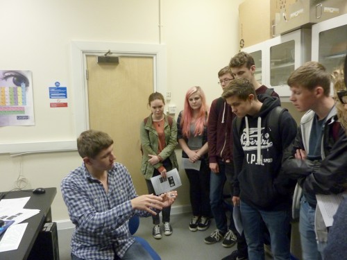 The students in a Chemistry Lab 