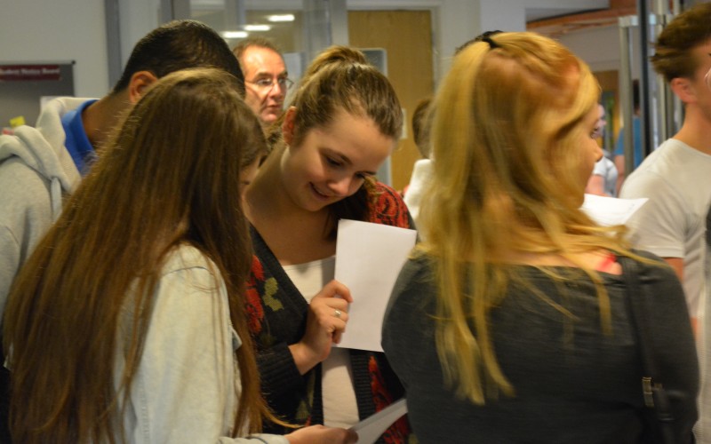 Students celebrating